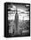 Cityscape, Empire State Building and One World Trade Center, Manhattan, NYC-Philippe Hugonnard-Framed Stretched Canvas