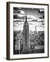 Cityscape, Empire State Building and One World Trade Center, Manhattan, NYC-Philippe Hugonnard-Framed Premium Photographic Print