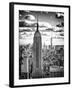 Cityscape, Empire State Building and One World Trade Center, Manhattan, NYC-Philippe Hugonnard-Framed Premium Photographic Print