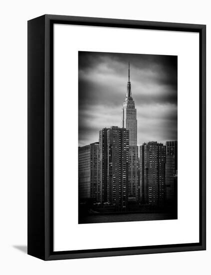 Cityscape Empire State Building-Philippe Hugonnard-Framed Stretched Canvas