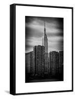 Cityscape Empire State Building-Philippe Hugonnard-Framed Stretched Canvas