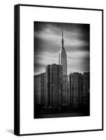 Cityscape Empire State Building-Philippe Hugonnard-Framed Stretched Canvas