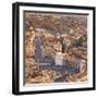 Cityscape from Dome, St Peter's Square, Rome, Lazio, Italy, Europe-Francesco Iacobelli-Framed Photographic Print