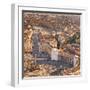 Cityscape from Dome, St Peter's Square, Rome, Lazio, Italy, Europe-Francesco Iacobelli-Framed Photographic Print