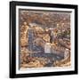 Cityscape from Dome, St Peter's Square, Rome, Lazio, Italy, Europe-Francesco Iacobelli-Framed Photographic Print