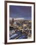 Cityscape from St. Paul's, London, England, United Kingdom, Europe-Charles Bowman-Framed Photographic Print