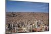 Cityscape from the Kili Kili viewpoint, La Paz, Bolivia-Anthony Asael-Mounted Photographic Print