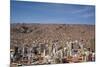 Cityscape from the Kili Kili viewpoint, La Paz, Bolivia-Anthony Asael-Mounted Photographic Print