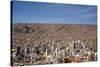 Cityscape from the Kili Kili viewpoint, La Paz, Bolivia-Anthony Asael-Stretched Canvas