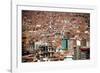 Cityscape from the Kili Kili viewpoint, La Paz, Bolivia-Anthony Asael-Framed Photographic Print