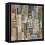 Cityscape. Hand Drawn Vector-dahabian-Framed Stretched Canvas