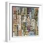 Cityscape. Hand Drawn Vector-dahabian-Framed Art Print