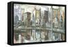 Cityscape I-Gregory Gorham-Framed Stretched Canvas