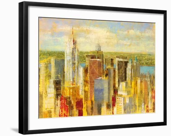 Cityscape II-Longo-Framed Giclee Print