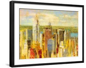 Cityscape II-Longo-Framed Giclee Print