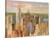 Cityscape II-Michael Longo-Stretched Canvas