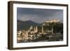 Cityscape Including Schloss Hohensalzburg, Salzburg, Austria-Charles Bowman-Framed Photographic Print