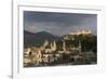 Cityscape Including Schloss Hohensalzburg, Salzburg, Austria-Charles Bowman-Framed Photographic Print