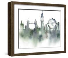 Cityscape London-Kristine Hegre-Framed Giclee Print