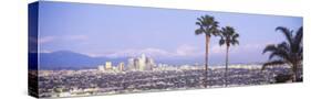 Cityscape, Los Angeles, California, USA-null-Stretched Canvas