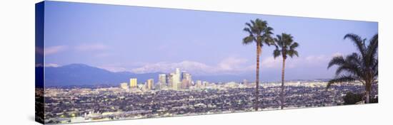 Cityscape, Los Angeles, California, USA-null-Stretched Canvas