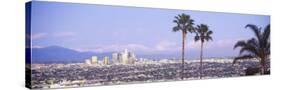 Cityscape, Los Angeles, California, USA-null-Stretched Canvas