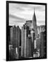 Cityscape Manhattan and the Chrysler Building-Philippe Hugonnard-Framed Photographic Print