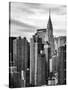 Cityscape Manhattan and the Chrysler Building-Philippe Hugonnard-Stretched Canvas