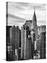 Cityscape Manhattan and the Chrysler Building-Philippe Hugonnard-Stretched Canvas