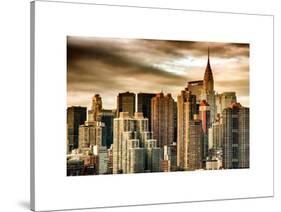 Cityscape Manhattan and the Chrysler Building-Philippe Hugonnard-Stretched Canvas