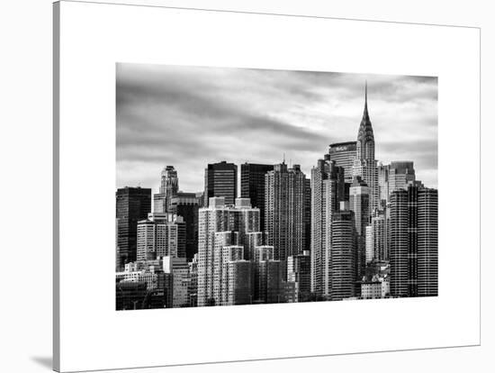 Cityscape Manhattan and the Chrysler Building-Philippe Hugonnard-Stretched Canvas