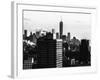 Cityscape Manhattan at Sunset in Winter-Philippe Hugonnard-Framed Photographic Print