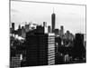 Cityscape Manhattan at Sunset in Winter-Philippe Hugonnard-Mounted Photographic Print