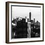 Cityscape Manhattan at Sunset in Winter-Philippe Hugonnard-Framed Photographic Print