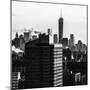 Cityscape Manhattan at Sunset in Winter-Philippe Hugonnard-Mounted Photographic Print