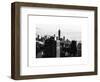 Cityscape Manhattan at Sunset in Winter-Philippe Hugonnard-Framed Art Print