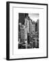 Cityscape Manhattan Buildings-Philippe Hugonnard-Framed Art Print