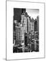 Cityscape Manhattan Buildings-Philippe Hugonnard-Mounted Art Print