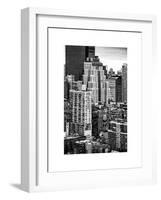 Cityscape Manhattan Buildings-Philippe Hugonnard-Framed Art Print