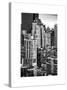 Cityscape Manhattan Buildings-Philippe Hugonnard-Stretched Canvas