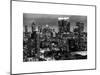 Cityscape Manhattan by Night-Philippe Hugonnard-Mounted Art Print