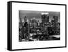 Cityscape Manhattan by Night-Philippe Hugonnard-Framed Stretched Canvas