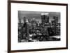 Cityscape Manhattan by Night-Philippe Hugonnard-Framed Art Print