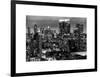 Cityscape Manhattan by Night-Philippe Hugonnard-Framed Art Print