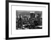 Cityscape Manhattan by Night-Philippe Hugonnard-Framed Art Print