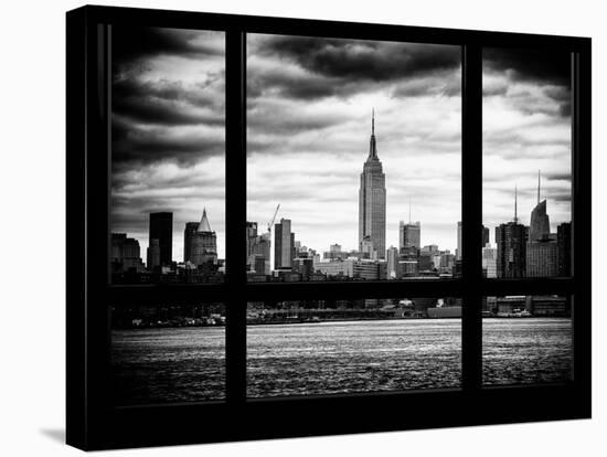 Cityscape Midtown Manhattan with the Empire State Building - New York City, USA-Philippe Hugonnard-Stretched Canvas