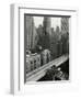 Cityscape, New York, c. 1944-Brett Weston-Framed Photographic Print