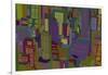 Cityscape Night-Yoni Alter-Framed Giclee Print