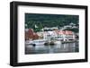 Cityscape of Bergen, Norway-Pavlo Kolotenko-Framed Photographic Print