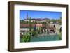 Cityscape of Bern and Aare River, Switzerland-felker-Framed Photographic Print